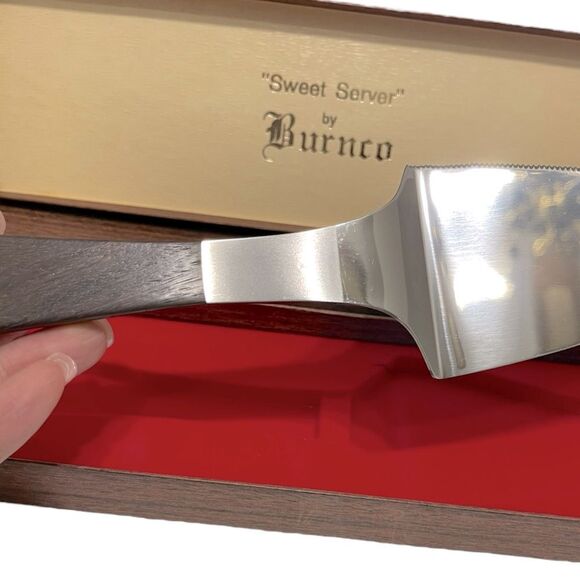 Burnco Vintage Stainless Steel Cake/Pie Server - Picture 3 of 5